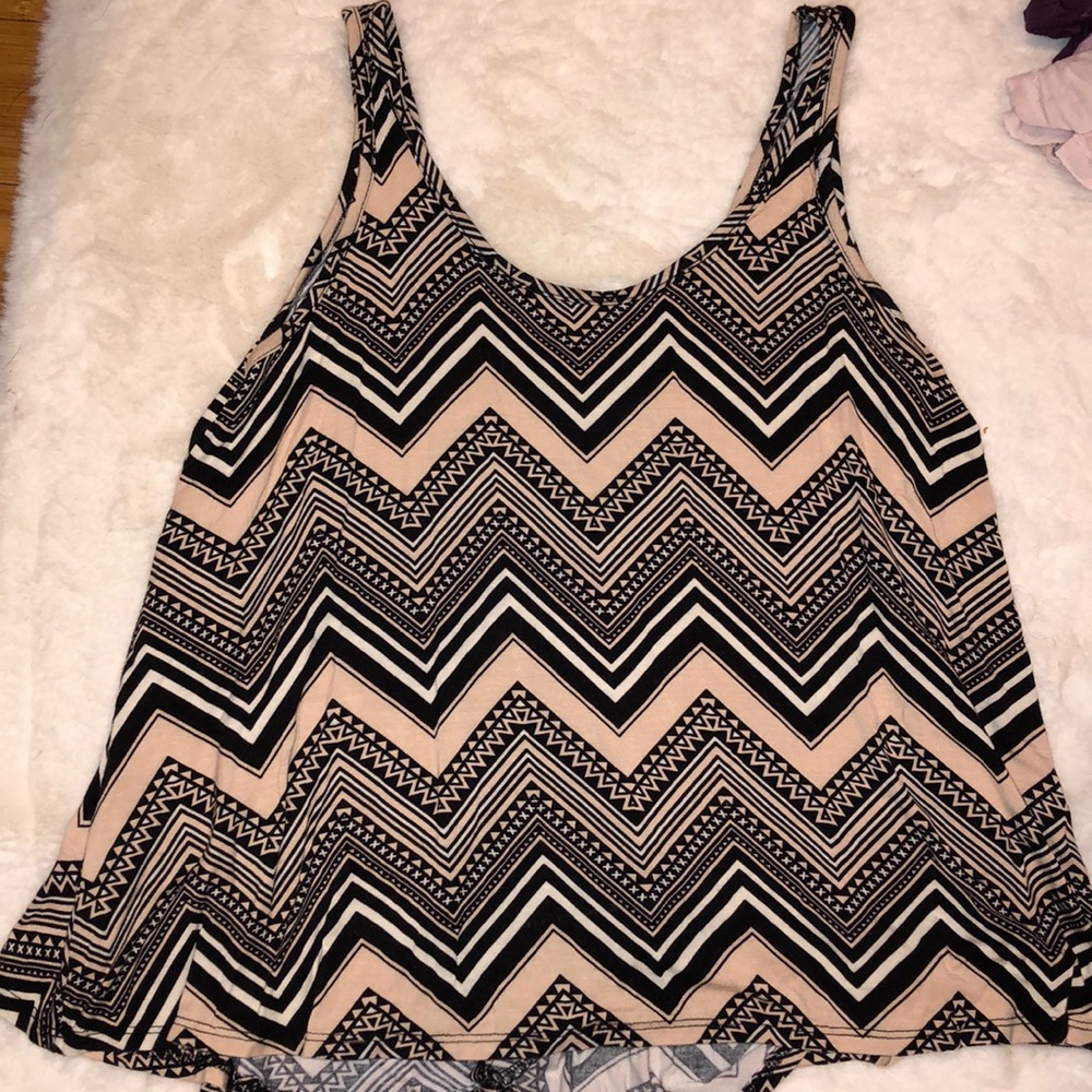 Chevron tank top